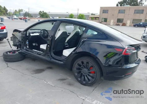 2023 Tesla Model 3 из США, поврежденный, VIN 5YJ3E1EC9PF508955